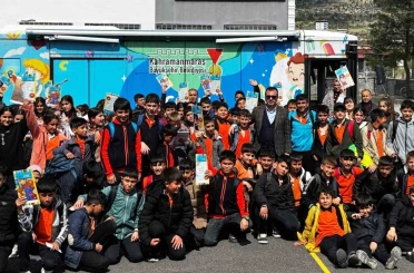 Kahramanmaraş’ta mobil kütüphane kırsal bölgelerde 