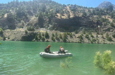 Kahramanmaraş’ta nehirde kaybolan vatandaşı arama çalışmaları sürüyor 