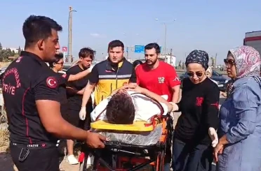 Kahramanmaraş’ta otomobil takla attı: 2 yaralı 