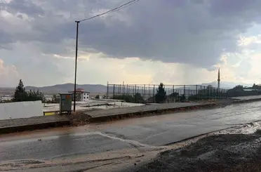 Kahramanmaraş’ta sağanak yağış etkili oldu
