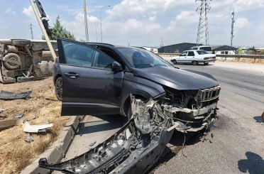 Kahramanmaraş’ta trafik kazası: 3 yaralı 