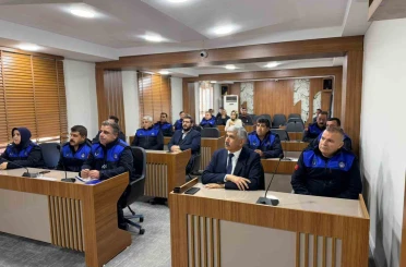 Kahta Belediyesi zabıta personeline yönelik kapsamlı hukuk eğitimi 