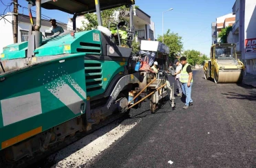 Kahta’da Atatürk Caddesi yenileniyor 