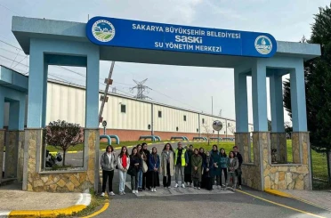 Kaliteli içme suyunun yolculuğuna tanık oldular 