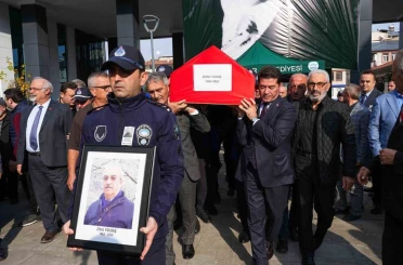 Kalp krizi sonrasında hayatını kaybeden Zabıta memuruna son görev 