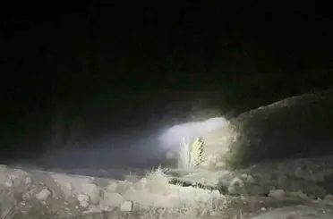 Kanal patladı, vatandaşın müdahalesi faciayı önledi