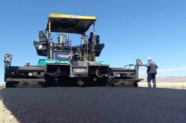 Kandilli Biathlon pistinin asfaltı yenileniyor 