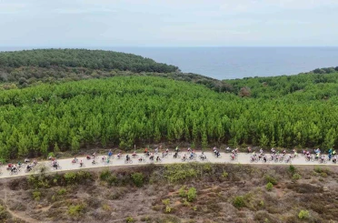 Kandıra’nın 90 kilometrelik sahil rotasında pedal heyecanı 