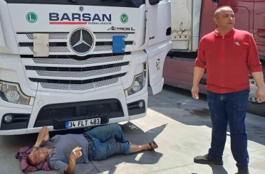 Kapıkule’de tırın çarptığı yaya yaralandı 