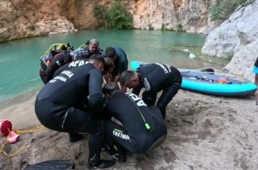 Kapuz Kanyonu’nda serinlemek için girdiği suda hayatını kaybetti 