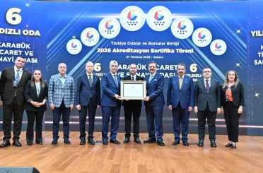 Karabük TSO’dan akreditasyonda Türkiye başarısı 