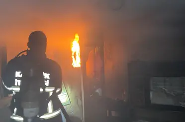 Karabük’te apartman yangınında 2 kişi dumandan etkilendi
