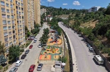 Karabük’te Cevizkent TOKİ Tema Parkı’nda sona gelindi 