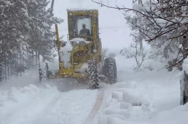 Karabük’te yolu kapanan köy sayısı 115’e yükseldi 