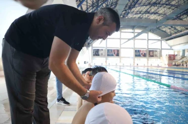Karabük’te "Yüzme Bilmeyen Kalmasın" projesi başladı 
