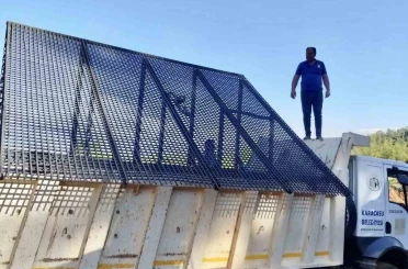 Karacasu Belediyesi toprak eleme sistemi yenilendi, esnafa kolaylık sağlandı 