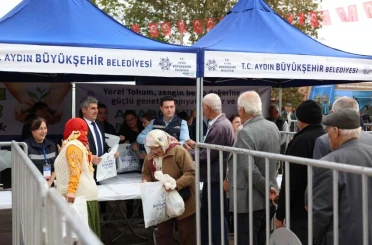 Karacasu’da Ata tohumları vatandaşlarla buluşturuldu 