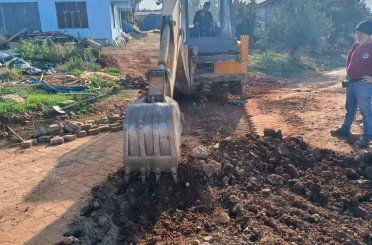 Karacasu’da belediyenin çalışmaları sürüyor 