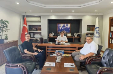 Karadeniz Ereğli Ağız ve Diş Sağlığı Merkezi yönetiminden müftülüğe ziyaret 