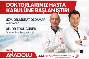 Karadeniz Ereğli’de kardiyoloji ve ortopedi uzmanları göreve başladı 