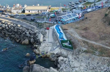 Karadeniz’in hırçın dalgaları Arnavutköy’de enerjiye dönüştü 