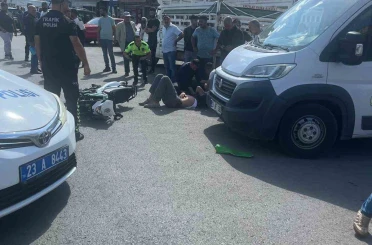 Karakoçan’da trafik kazası: 1 yaralı 