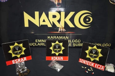 Karaman'da asayiş uygulamaları: 16 tutuklama