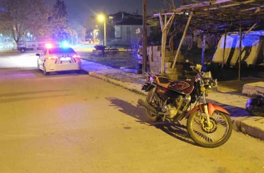 Karaman’da polis ve motosikletli arasında yaşanan kovalamaca film sahnelerini aratmadı 
