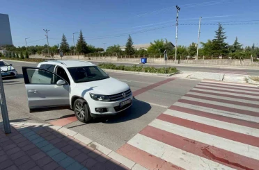 Karaman’da SUV aracın çarptığı kız çocuğu yaralandı 