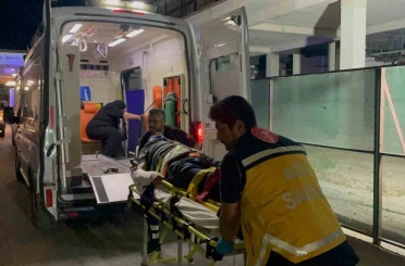Karaman’da üç aracın karıştığı kazada 2 kişi yaralandı 
