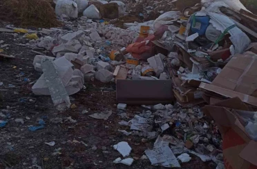 Karamusul Göleti’ne atık döküldü 