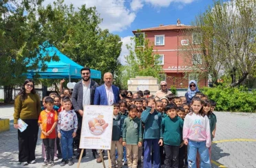 Karapınar’da ilkokul öğrencilerine "Sağlıklı Çocuk Sağlıklı Gelecek" etkinliği