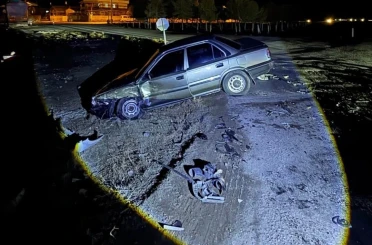 Karapınar’da otomobiller çarpıştı: 2 yaralı