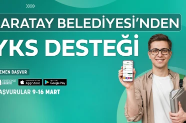 Karatay Belediyesi’nden YKS’ye girecek öğrencilere sınav ücreti desteği