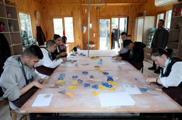 Karatay Belediyesi Otizm Farkındalık Günü’nde özel öğrencileri tabiat mektebinde ağırladı