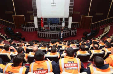 Karatay’da personel eğitimleri sürüyor