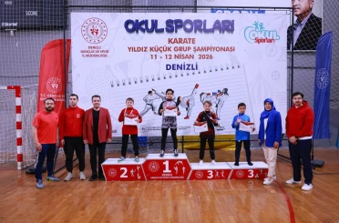 Karatenin yıldızları Denizli’de buluştu 