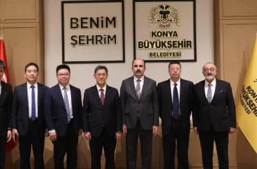 Kardeş Şehir Şiyan’dan Konya’ya Dostluk Ziyareti