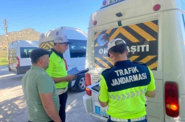 Karpuzlu’da okul servislerine sıkı denetim 