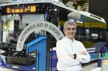 Karsan Otonom e-ATAK İsveç’te turistleri kayak merkezlerine taşıdı 