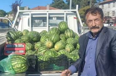 Kasım ayı geldi, karpuz tezgahtan inmedi 