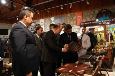 Kastamonu’da ahşap sanatıyla yapılan ürünlere yoğun ilgi 