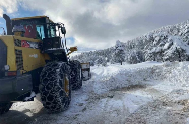 Kastamonu’da kar sebebiyle 611 köye ulaşım sağlanamıyor 