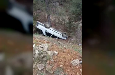 Kastamonu’da otomobil takla attı: 1 yaralı 