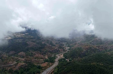 Kastamonu’da sis kartpostallık görüntüler oluşturdu 