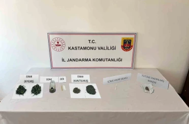 Kastamonu’da uyuşturucu operasyonları: 2 gözaltı 