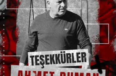 Kastamonuspor ile Teknik Direktör Ahmet Duman yollarını ayırdı 