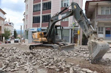 Kavak’ta ulaşımı rahatlatacak çalışma başladı 