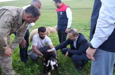Kaymakam Baycar, göçer üreticilerin sorunlarını yerinde dinledi 