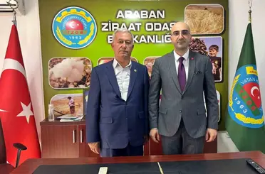 Kaymakam Ceylan, Hasan Altun ile bir araya geldi